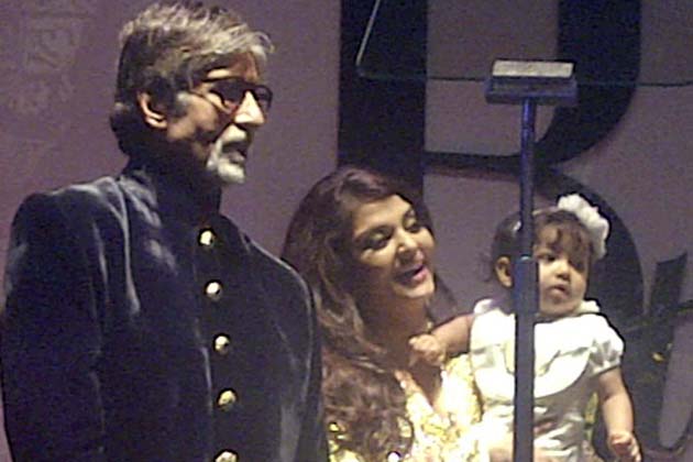 Aaradhya Bachchan gets all the attention at Amitbah's 70 bbirthday bash