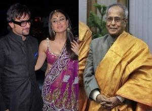 President Pranab Mukherjee invited to Saif Ali Khan - Kareena Kapoor wedding?