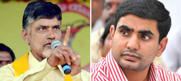  Babu warns TDP on Lokesh entry