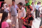 Mexican mayor marries a crocodile