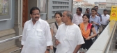 Minister thota narasimham nodded off in annavaram temple