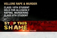 Tamil nadu police arrest schoolboy for raping murdering 11 year old girl in vellore