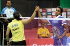 Saina nehwal beats pv sindhu india grand prix