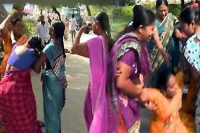 Dwcra ladies fight severely in khammam