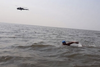 12 year old jiya rai swims 36km in 8 hours to create autism awareness
