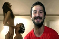 Shia labeouf raped by a lady fan who came along with her boyfriend in a private party