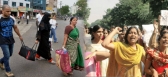 Telangana people s unhappiness to telangana division