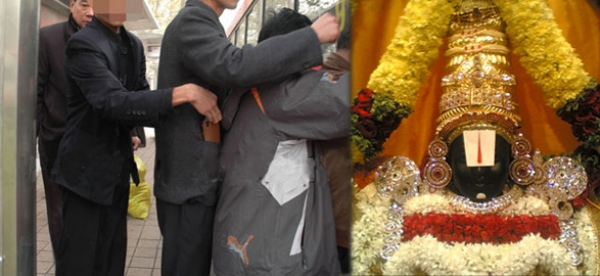 దేవుడి ముందే భక్తుల డబ్బులు దోచుకున్న దొంగ? 