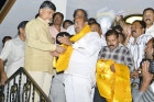 Jc diwakara reddy and his son formally joined tdp on sunday