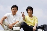 Jackie chan s son blames actor for jail term