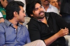 Pawan kalyan and ram charan with mega fans