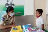 Third class student complaint to police against his teacher in bayyaram of telangana