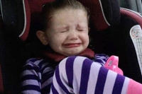 Devastated toddler bursts into tears for obama leaving office