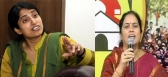 Political tdp leader shobha hymavathi comment on ys bharathi