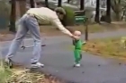 Babies funny falling video
