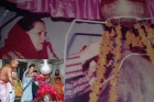 Sonia visits shiva temple interacts with locals in kausani