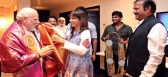 Cm narendra modi is following manchu lakshmi