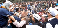 Aap caps objected by congress