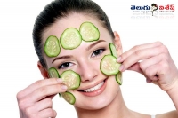 Beauty tips for soft skin with cucumber