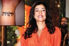 Sushmita sen gets her seventh tattoo that reads