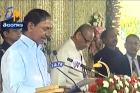 11 ministers took oath with kcr