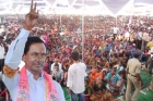 Political leaders targets trs chief kcr