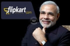 Narendra modi sarkar tie up with flipkart company