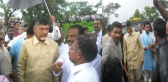 Chandrababu fire on congress party