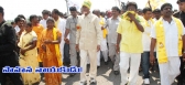 Telugu desam tdp chandrababu naidu to end padayatra with public meeting