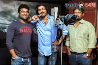 Actor vijay sing a song for fans in puli film