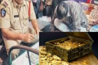 Andhra police unearth eight trunk boxes of gold silver cash