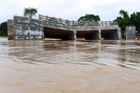 Newly constructed bridge collapses ahead of inauguration in bihars kishanganj