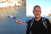 Watch china rescue british diplomat stephen ellison saves drowning woman