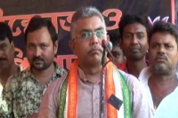 Pelt stones at dilip ghosh throw him out of wb kolkata imam issues fatwa