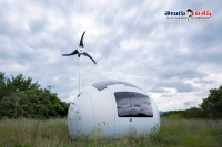 Egg shaped home powered by sunlight and wind lets you live anywhere
