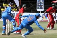 India beat zimbabwe by 4 runs in 1st odi at harare