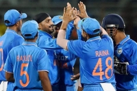 Team india gave kick on dasara festival