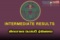Telangana state intermediate results out