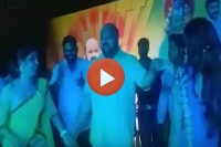 Mp maganti babu dance in sankranti celebrations