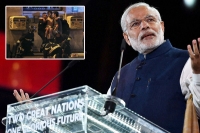 Pm narendra modi condemns deadly terrorist attacks in france