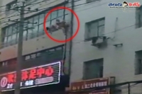 Naked man jumps off building after busted sleeping with others wife