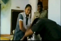 Girl student thrashes up guy for eve teasing video goes viral