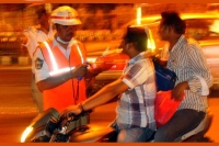 Police facing problems while drunk and drive in hyderabad