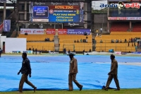 Second cricket test called off between india and south africa due to rain