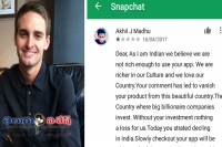 Indians take to social media to snap at snapchat