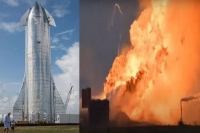 Spacexs starship rocket prototype explodes during test