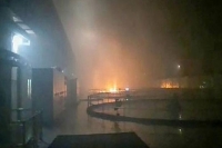 Nine dead in fire mishap at srisailam underground hydel power house