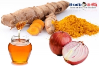 Stomach infection nostrum health tips turmeric honey onion