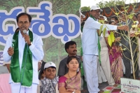 Telangana cm kcr said that harithaharam is the peoples programmee