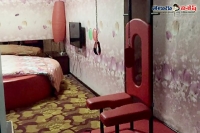 Two female passengers are shocked to find their airline puts them together inside a love hotel